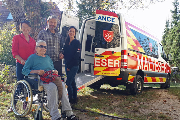 Herzenswunsch Frau Strobele Gaaden Malteser Veranstaltung