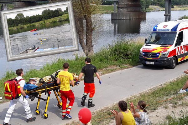 Donauinselfest Sicherheitsshow Helfer Wiens Veranstaltung MHDA