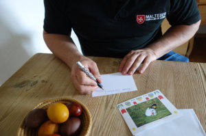 Osterkarten schreiben Betreute Malteser Tirol 3
