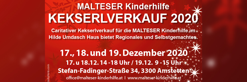 Malteser Kinderhilfe Kekserlverkauf BB Neu