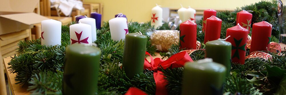 Malteser Tirol Adventkranzbinden BB