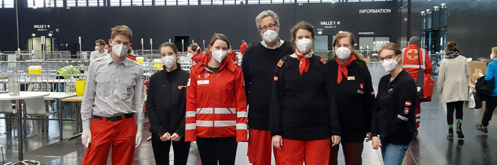 Malteser Salzburg Massentests Messezentrum BB