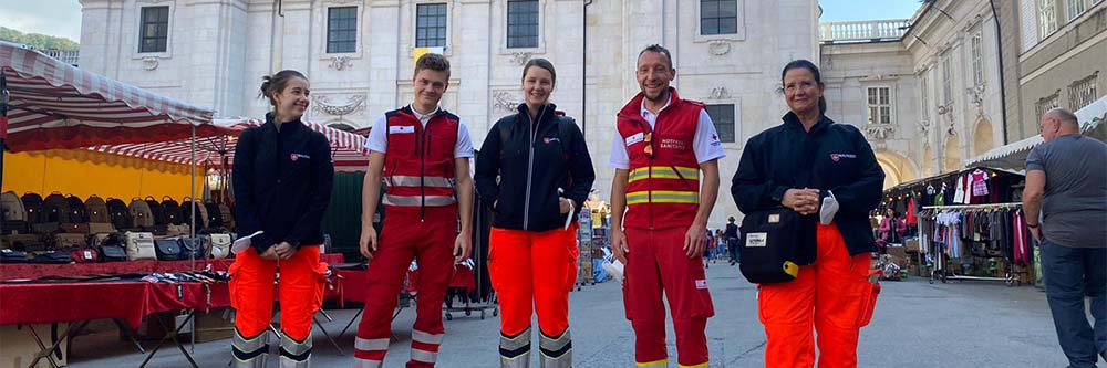Malteser Salzburg Ambulanzdienst Messe BB