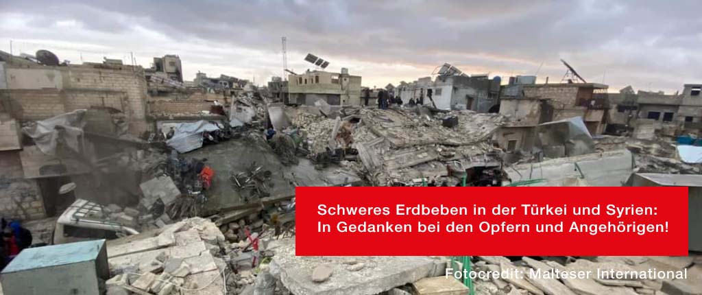 Erdbeben Tuerkei Syrien Landingpage Banner DE