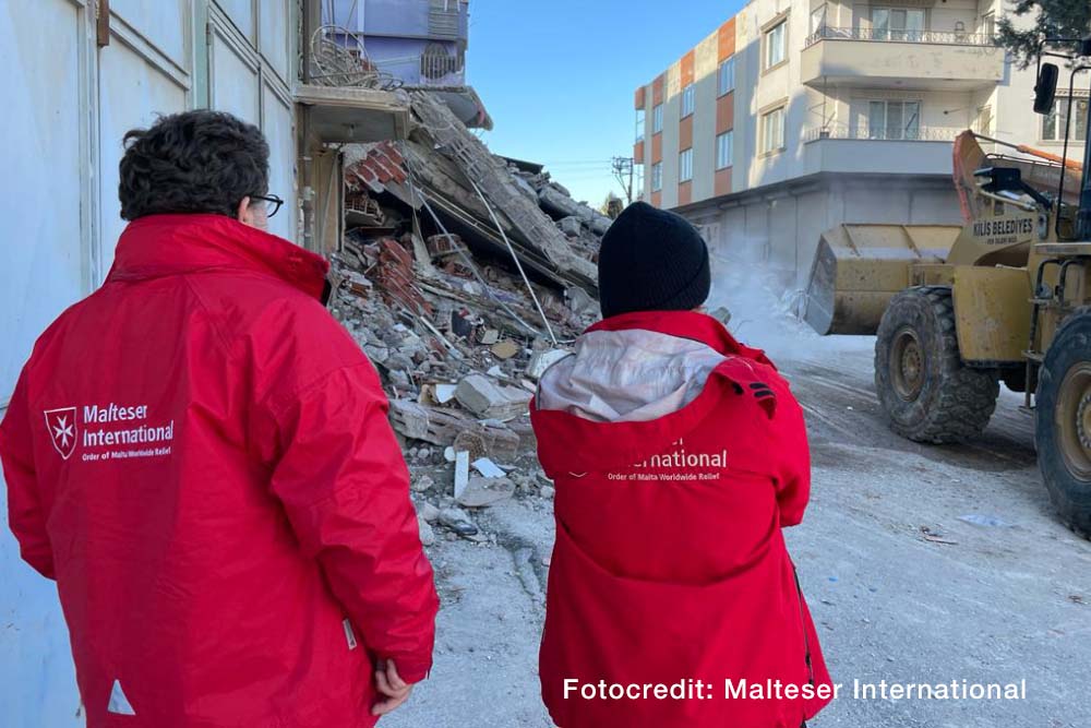 Malteser International Erdbeben Tuerkei Syrien 2023 06